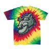 Youth Multi-Color Spiral Tie-Dyed T-Shirt Thumbnail