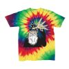 Youth Multi-Color Spiral Tie-Dyed T-Shirt Thumbnail