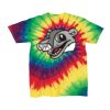 Youth Multi-Color Spiral Tie-Dyed T-Shirt Thumbnail