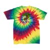 Youth Multi-Color Spiral Tie-Dyed T-Shirt Thumbnail