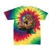 Youth Multi-Color Spiral Tie-Dyed T-Shirt Thumbnail
