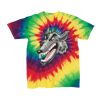 Youth Multi-Color Spiral Tie-Dyed T-Shirt Thumbnail