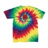 Youth Multi-Color Spiral Tie-Dyed T-Shirt Thumbnail