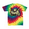 Youth Multi-Color Spiral Tie-Dyed T-Shirt Thumbnail