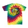 Youth Multi-Color Spiral Tie-Dyed T-Shirt Thumbnail