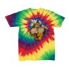 Youth Multi-Color Spiral Tie-Dyed T-Shirt Thumbnail