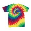 Youth Multi-Color Spiral Tie-Dyed T-Shirt Thumbnail
