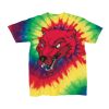 Youth Multi-Color Spiral Tie-Dyed T-Shirt Thumbnail