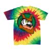 Youth Multi-Color Spiral Tie-Dyed T-Shirt Thumbnail