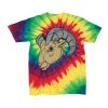 Youth Multi-Color Spiral Tie-Dyed T-Shirt Thumbnail
