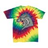 Youth Multi-Color Spiral Tie-Dyed T-Shirt Thumbnail