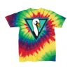 Youth Multi-Color Spiral Tie-Dyed T-Shirt Thumbnail