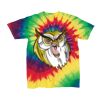 Youth Multi-Color Spiral Tie-Dyed T-Shirt Thumbnail
