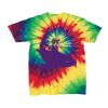 Youth Multi-Color Spiral Tie-Dyed T-Shirt Thumbnail