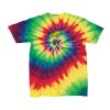 Youth Multi-Color Spiral Tie-Dyed T-Shirt Thumbnail