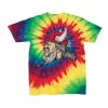 Youth Multi-Color Spiral Tie-Dyed T-Shirt Thumbnail