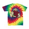 Youth Multi-Color Spiral Tie-Dyed T-Shirt Thumbnail