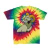 Youth Multi-Color Spiral Tie-Dyed T-Shirt Thumbnail