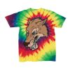 Youth Multi-Color Spiral Tie-Dyed T-Shirt Thumbnail