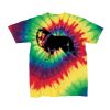 Youth Multi-Color Spiral Tie-Dyed T-Shirt Thumbnail