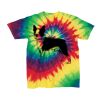 Youth Multi-Color Spiral Tie-Dyed T-Shirt Thumbnail