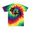 Youth Multi-Color Spiral Tie-Dyed T-Shirt Thumbnail