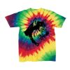 Youth Multi-Color Spiral Tie-Dyed T-Shirt Thumbnail