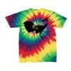 Youth Multi-Color Spiral Tie-Dyed T-Shirt Thumbnail