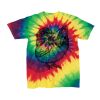 Youth Multi-Color Spiral Tie-Dyed T-Shirt Thumbnail