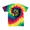Youth Multi-Color Spiral Tie-Dyed T-Shirt Thumbnail