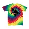 Youth Multi-Color Spiral Tie-Dyed T-Shirt Thumbnail