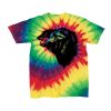 Youth Multi-Color Spiral Tie-Dyed T-Shirt Thumbnail