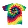 Youth Multi-Color Spiral Tie-Dyed T-Shirt Thumbnail