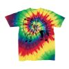 Youth Multi-Color Spiral Tie-Dyed T-Shirt Thumbnail