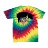 Youth Multi-Color Spiral Tie-Dyed T-Shirt Thumbnail