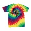 Youth Multi-Color Spiral Tie-Dyed T-Shirt Thumbnail