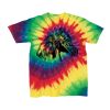 Youth Multi-Color Spiral Tie-Dyed T-Shirt Thumbnail