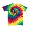 Youth Multi-Color Spiral Tie-Dyed T-Shirt Thumbnail