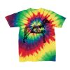 Youth Multi-Color Spiral Tie-Dyed T-Shirt Thumbnail