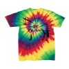 Youth Multi-Color Spiral Tie-Dyed T-Shirt Thumbnail