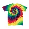 Youth Multi-Color Spiral Tie-Dyed T-Shirt Thumbnail