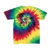 Youth Multi-Color Spiral Tie-Dyed T-Shirt Thumbnail