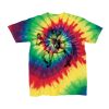 Youth Multi-Color Spiral Tie-Dyed T-Shirt Thumbnail