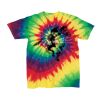 Youth Multi-Color Spiral Tie-Dyed T-Shirt Thumbnail