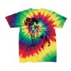 Youth Multi-Color Spiral Tie-Dyed T-Shirt Thumbnail