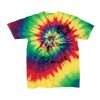 Youth Multi-Color Spiral Tie-Dyed T-Shirt Thumbnail