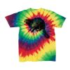 Youth Multi-Color Spiral Tie-Dyed T-Shirt Thumbnail