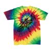 Youth Multi-Color Spiral Tie-Dyed T-Shirt Thumbnail