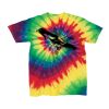 Youth Multi-Color Spiral Tie-Dyed T-Shirt Thumbnail