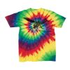 Youth Multi-Color Spiral Tie-Dyed T-Shirt Thumbnail
